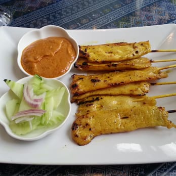 Thai Kitchen - Chicken satay appetizer - delicious! Tastes better without the sauce imo but good nonetheless. Recommended! - Thai Near Me - Union City, California Thai Kitchen - Chicken satay appetizer - delicious! Tastes better without the sauce imo but good nonetheless. Recommended! - Thai Near Me - Union City, California