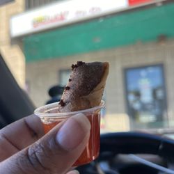 Pinoy Lane To Go Authentic Filipino Cuisine - Lumpia and Sweet Chili sauce