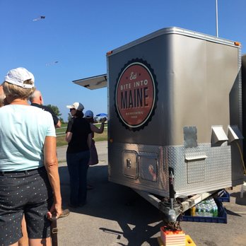 Bite Into Maine - This is the truck - be prepared to wait in line! - Seafood Near Me - Cape Elizabeth, Maine Bite Into Maine - This is the truck - be prepared to wait in line! - Seafood Near Me - Cape Elizabeth, Maine