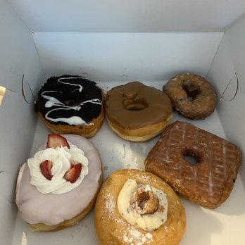 Five-O Donut Co - 6 Pack Mixed Donuts - Donuts Near Me - Sarasota, Florida