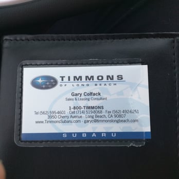 Timmons Subaru - Call him - Auto Repair Near Me - Long Beach, California Timmons Subaru - Call him - Auto Repair Near Me - Long Beach, California