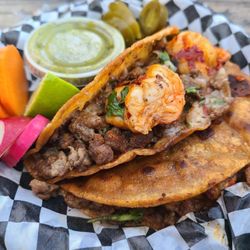 El Sazon Oakland - Quesa-surf n' turf ($7.00)/each - 8/2023