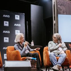 The Vision Field - Photography and Video for Interview at AKG Namm Convention in Anaheim Convention Center ( Music Producer Sylvia Massy And Paul Vnuk )