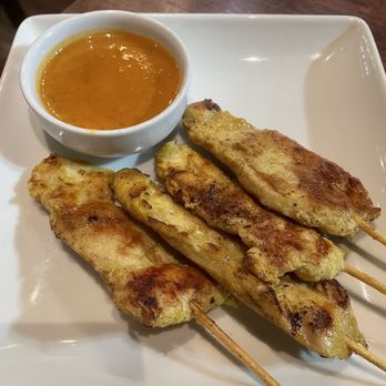 Thai Green House Restaurant - Chicken Satay - Thai Near Me - Jacksonville, Florida