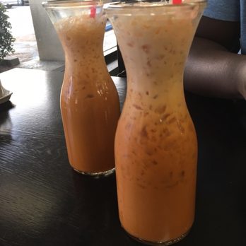 Sizzling Wok - Thai iced tea. - Thai Near Me - Long Beach, California Sizzling Wok - Thai iced tea. - Thai Near Me - Long Beach, California