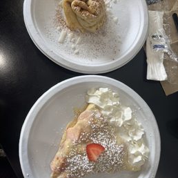 Cinnamon Roll Crepes