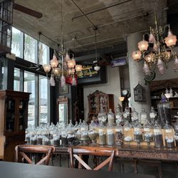 Cafe Bassam - So many teas to choose from!