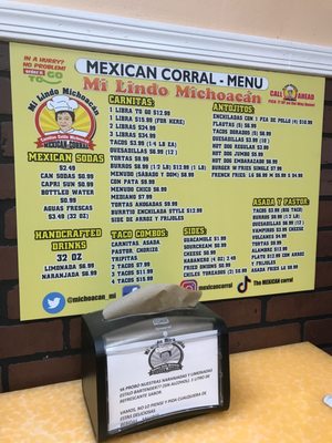 Menu photo 3 Mi Lindo Michoacan The Mexican Corral Phoenix, AZ Menu photo 3 Mi Lindo Michoacan The Mexican Corral Phoenix, AZ