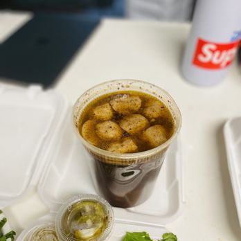 Siam Thao - a bowl of soup and a plate of food - Thai Near Me - Sacramento, California Siam Thao - a bowl of soup and a plate of food - Thai Near Me - Sacramento, California