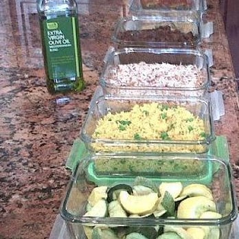 The Chef Works - Finished meals packaged in glass snap lid containers to retain maximum freshness... - Personal Chefs Near Me The Chef Works - Finished meals packaged in glass snap lid containers to retain maximum freshness... - Personal Chefs Near Me