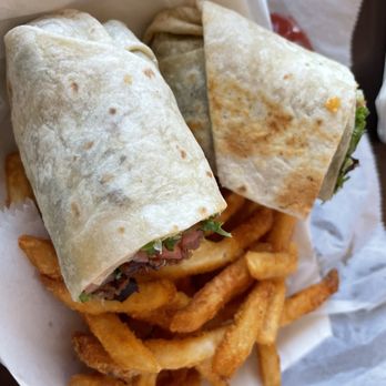 Coot's Bar & Grill - BLT wrap - American Near Me - Edisto Island, South Carolina Coot's Bar & Grill - BLT wrap - American Near Me - Edisto Island, South Carolina