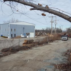 The Urban Lumber Company - There's the scrap pile behind the building! It's great!