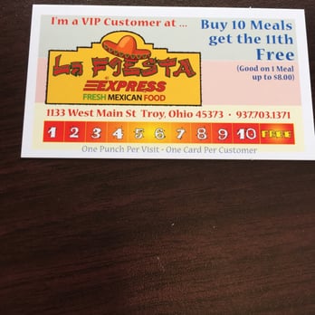 La Fiesta Express - This is groovy - Mexican Near Me - Troy, Ohio