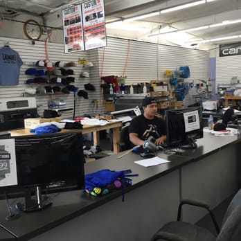 Custom ADJ - Men at work! Awesome work! - Screen Printing/T-Shirt Printing Near Me - Santa Ana, California Custom ADJ - Men at work! Awesome work! - Screen Printing/T-Shirt Printing Near Me - Santa Ana, California