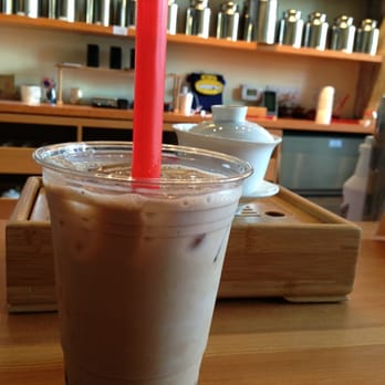 Asha Tea House - Matcha Chai Tea Latte with Boba! - Tea Rooms Near Me - Berkeley, California