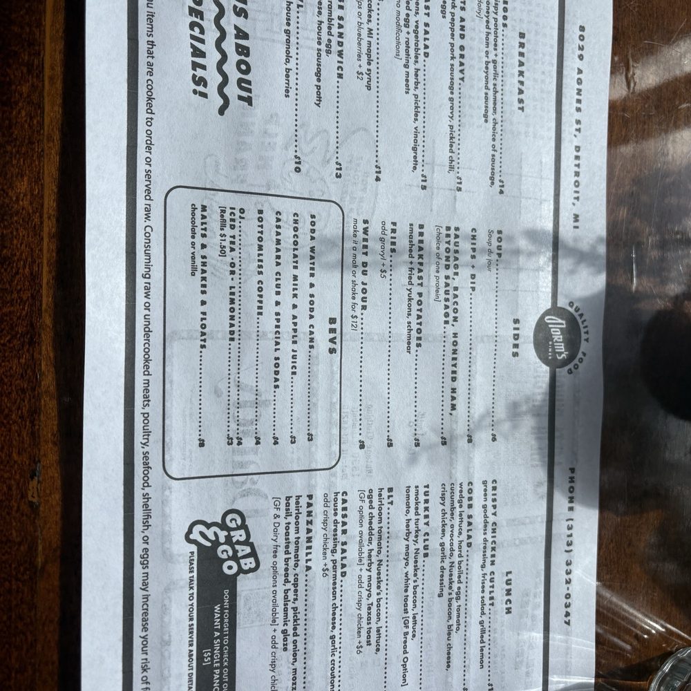 Norm's Diner - Menu - Diners Near Me - Detroit, Michigan Norm's Diner - Menu - Diners Near Me - Detroit, Michigan