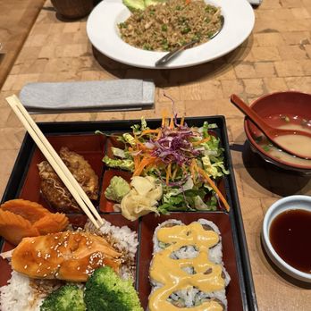 54 Restaurant - Salmon Teriyaki chicken Fried Rice - Asian Fusion Near Me - Springfield, Virginia