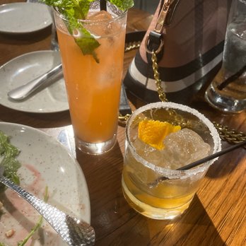 VU Rooftop - Strawberry solstice and VU sidecar - Lounges Near Me - Chicago, Illinois