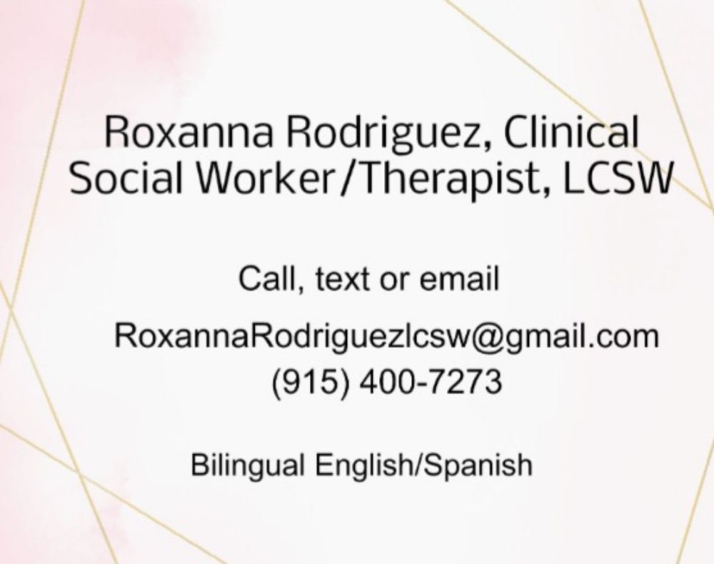 Roxanna Rodriguez - grief counselor in El Paso, TX