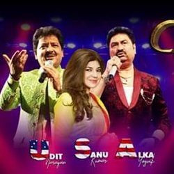Provident Credit Union Event Center - UDIT NARAYAN, ALKA YAGNIK AND KUMAR SANU SHOW THIS EVENING
