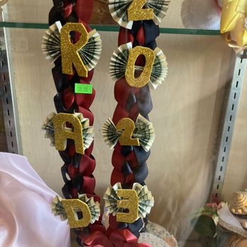 Dulceria Don Chamoy - graduation leis. This one is $38 - Party Supplies Near Me - San Lorenzo, California