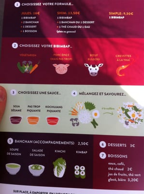 Menu photo 1 Jules et Shim Paris, 75 Menu photo 1 Jules et Shim Paris, 75