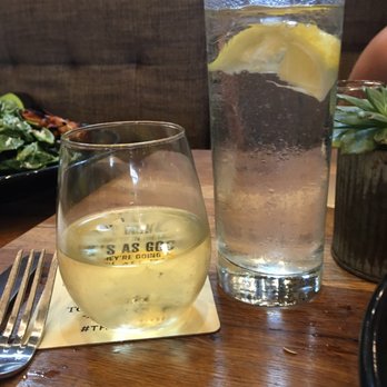 The Rustic - Small pour of wine - New American Near Me - Dallas, Texas