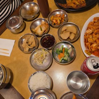 New Korea Restaurant - Banchan spread - Korean Near Me - Marina, California New Korea Restaurant - Banchan spread - Korean Near Me - Marina, California
