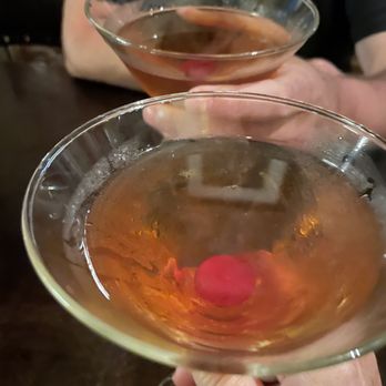 Indochine - Cheers (barrel-aged Manhattans) - Thai Near Me - Jacksonville, Florida
