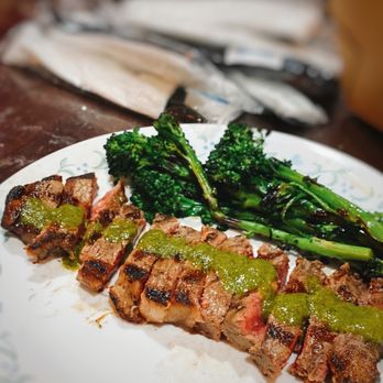 Small Barn - Steak frites | chimichurri | broccollini - New American Near Me - Temecula, California Small Barn - Steak frites | chimichurri | broccollini - New American Near Me - Temecula, California