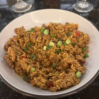COCO's Cafe & Wine Bar - Chicken Jambalaya - Comfort Food Near Me - Lawrenceville, Illinois COCO's Cafe & Wine Bar - Chicken Jambalaya - Comfort Food Near Me - Lawrenceville, Illinois