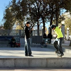 Skate park - Civic Center - Practice area