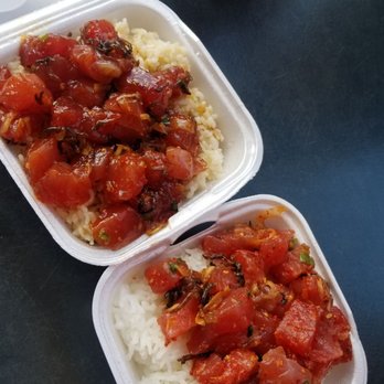 Ono Seafood - shoyu ahi and haw'n ahi - Seafood Near Me - Honolulu, Hawaii