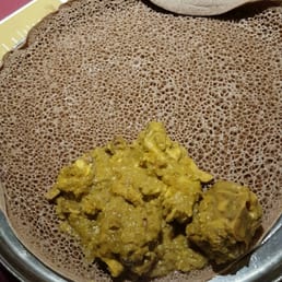 Alicha wat with injera Alicha wat with injera