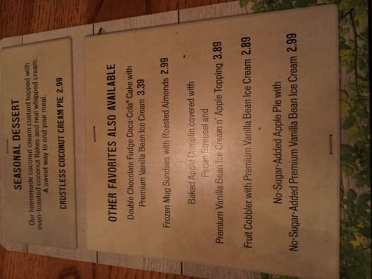 Menu photo 8 Cracker Barrel Old Country Store Shiloh, IL Menu photo 8 Cracker Barrel Old Country Store Shiloh, IL