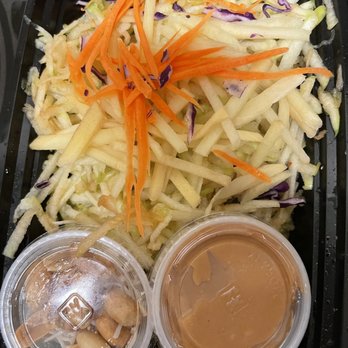 Joom Bangkok Cafe - Green Apple Salad - Thai Near Me - Los Angeles, California