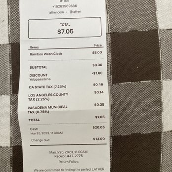 LATHER - Supporting Lather, a Vegan skincare line located in Old Town Pasadena, CA.  Purchased an item outside of Yelp Elite Experience. - Cosmetics & Beauty Supply Near Me - Pasadena, California