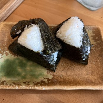 Karé Bar - Pickled plum and salmon onigiri/rice balls - Japanese Curry Near Me - Chantilly, Virginia