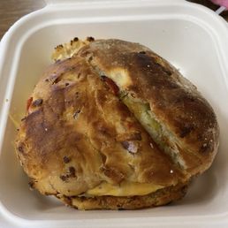 Spanish breakfast sandwich, so good!