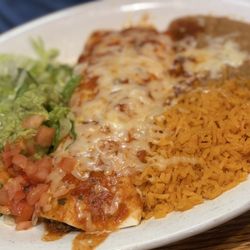 San Marcos Mexican Grill - Burrito Supremo beef- a lot of meat but average flavor