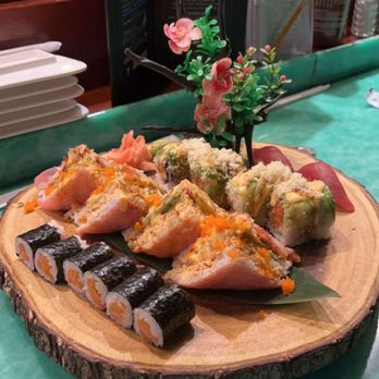 Koji - The Big Mac Roll and salmon Tekka Maki - Japanese Near Me - Locust Grove, Georgia