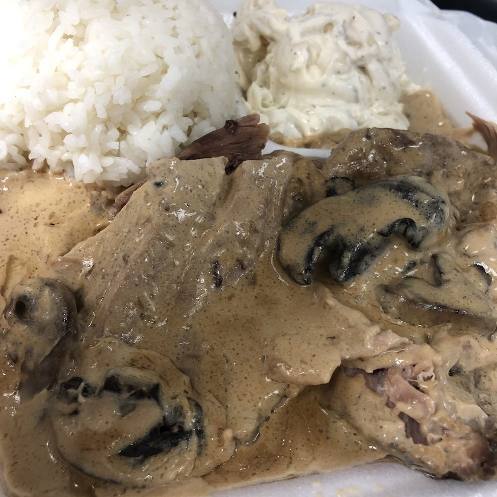 So FAT Catering - Roast pork with mushroom gravy - Food Trucks Near Me So FAT Catering - Roast pork with mushroom gravy - Food Trucks Near Me