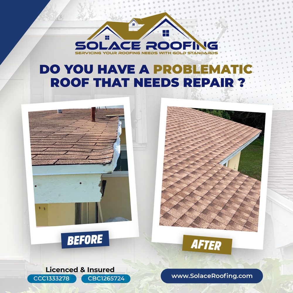 Slide of Solace Roofing