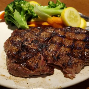 Outback Steakhouse - The wood fired rib eye - My favorite - Steakhouses Near Me - Brandon, Florida
