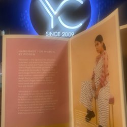 Yellowcake Shop - Friday, 20 January 2023 - inside Yellowcake Shop (female owned women's clothing store). MADE in AMERICA.