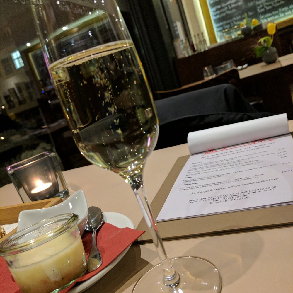 Schmidt's Restaurant & Catering - House Sekt (bubbly aperitif). Rating: Good. - German Near Me - Dresden, SN
