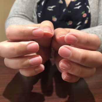 Veda Nails & Spa - Natural looking nails with light pink tint (gel manicure) - Nail Salons Near Me - Gilroy, California Veda Nails & Spa - Natural looking nails with light pink tint (gel manicure) - Nail Salons Near Me - Gilroy, California