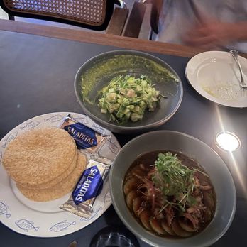 Loreto - Negro aguachiles and Magdalena ceviche (came with tostada and crackers) - Seafood Near Me - Los Angeles, California