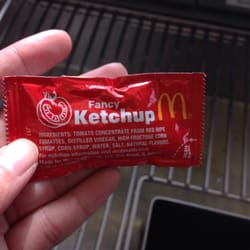 McDonald's - Fancy ketchup?