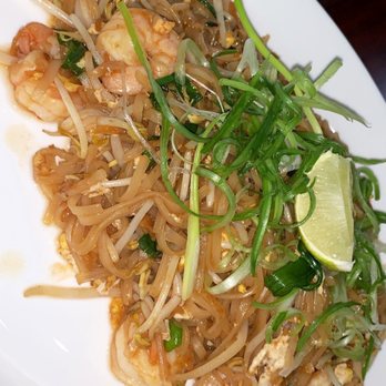 Narunya's - Shrimp Pad Thai with no peanuts. - Thai Near Me - Belton, Texas